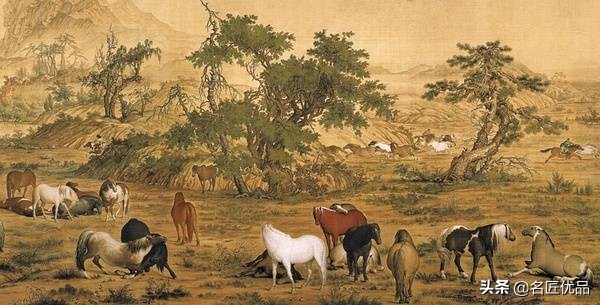 葛饰北斋富岳三十六景作品说明,清代五十位宫廷画师