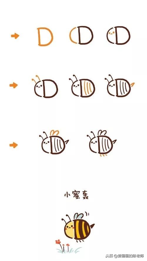 用字母a画一个动物,用字母a画可爱的画