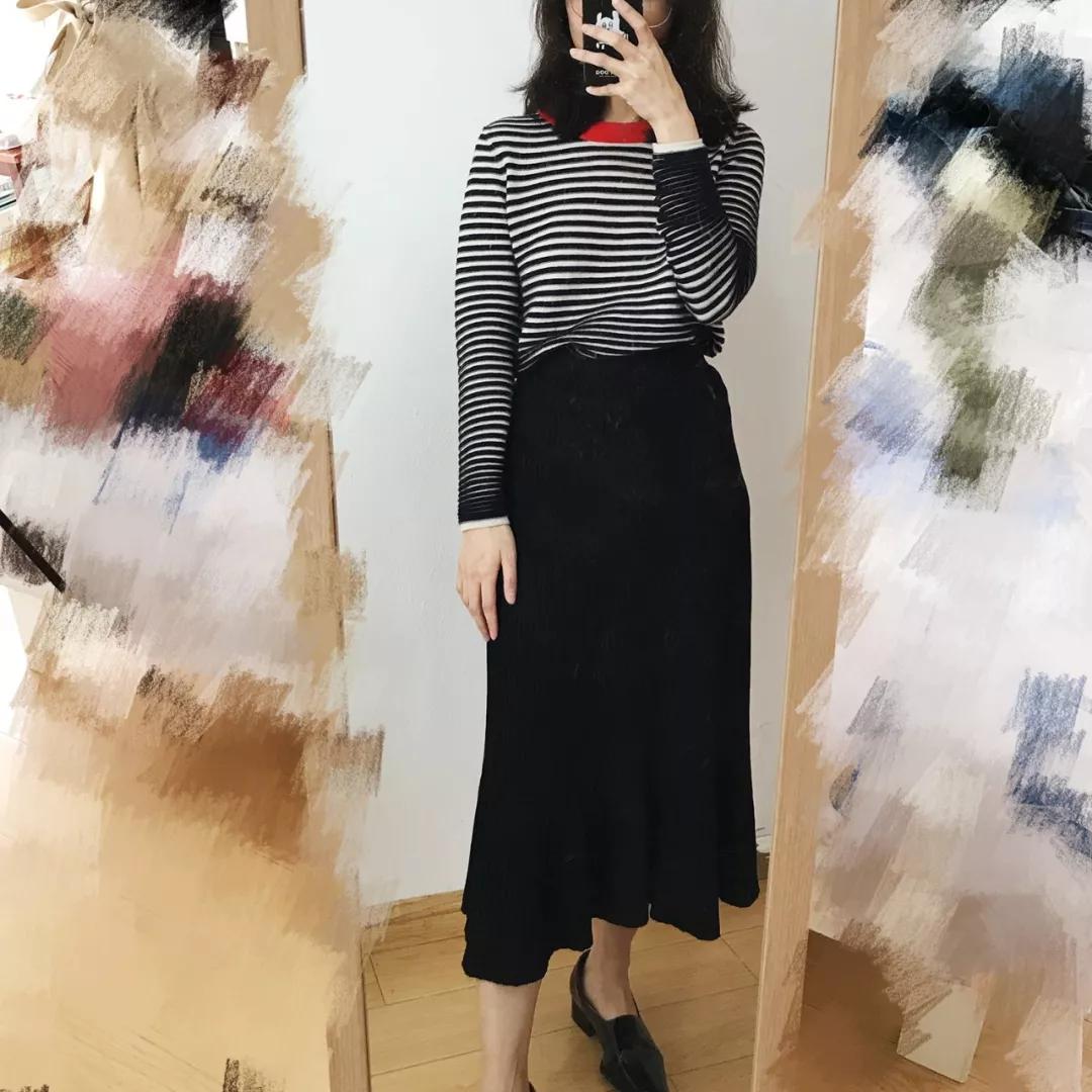 经典青色西装套裙秋冬穿搭,秋冬黑色西装连衣裙穿搭技巧