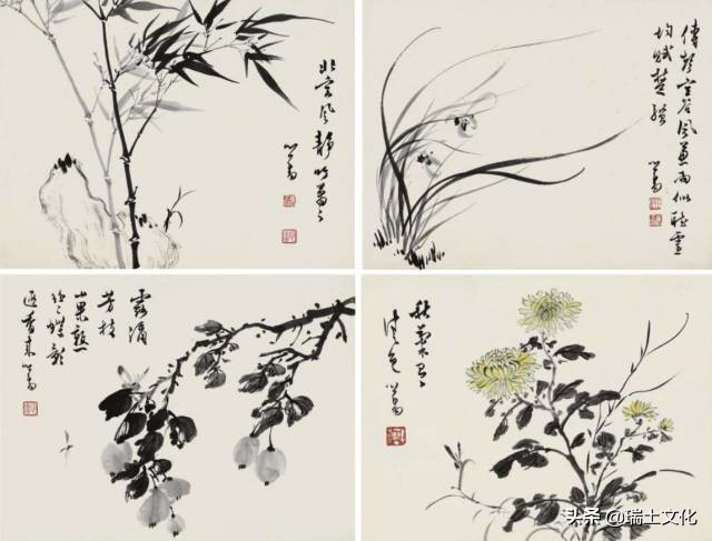 溥儒作品真迹图片,溥儒写字高清图片