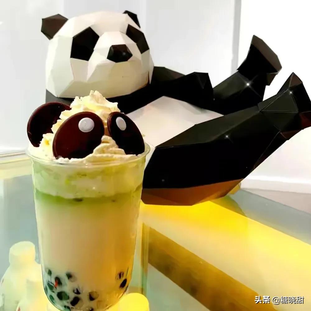 关晓彤奶茶店网红探店,大logo探店关晓彤奶茶店