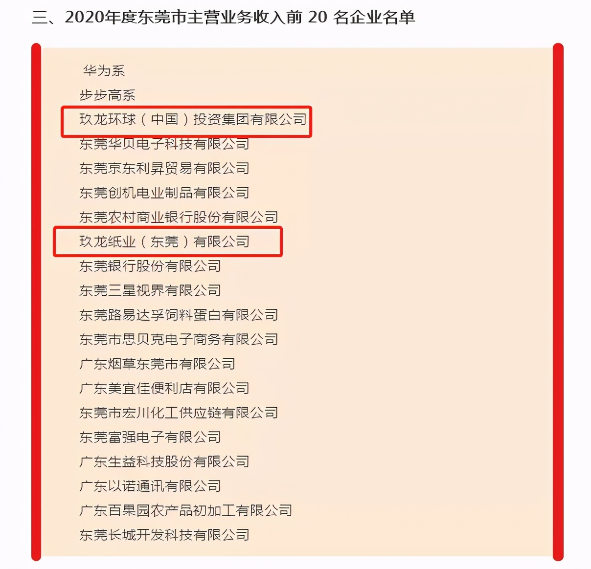 东莞最牛材料厂,东莞塘厦最牛企业名单公布