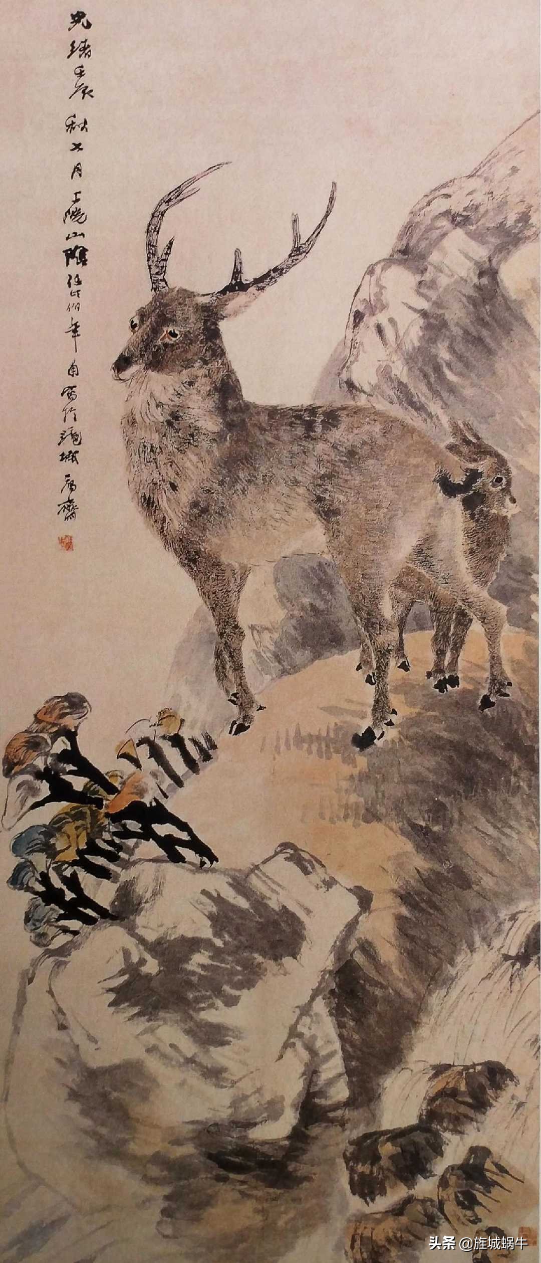 他以笔墨捕捉迎风腾飞的鸟雀、轻灵鲜活的花蕾