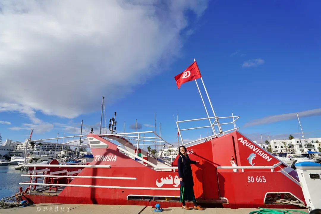 古代突尼斯城的港口,古老的地中海
