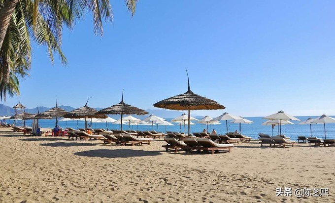 越南芽庄海滩景区视频,越南北海一日游攻略