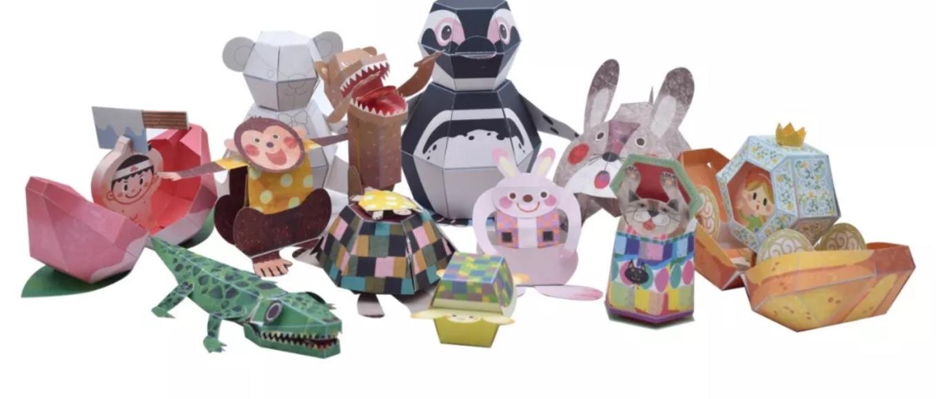 神奇到不可思议的纸玩具,奇妙纸玩具