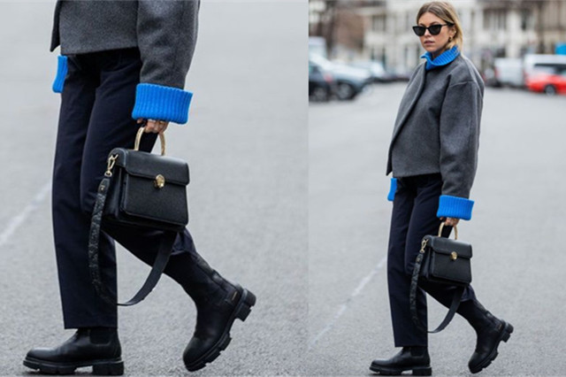 冬天别买浅色翻毛皮靴,冬天别再露脚脖