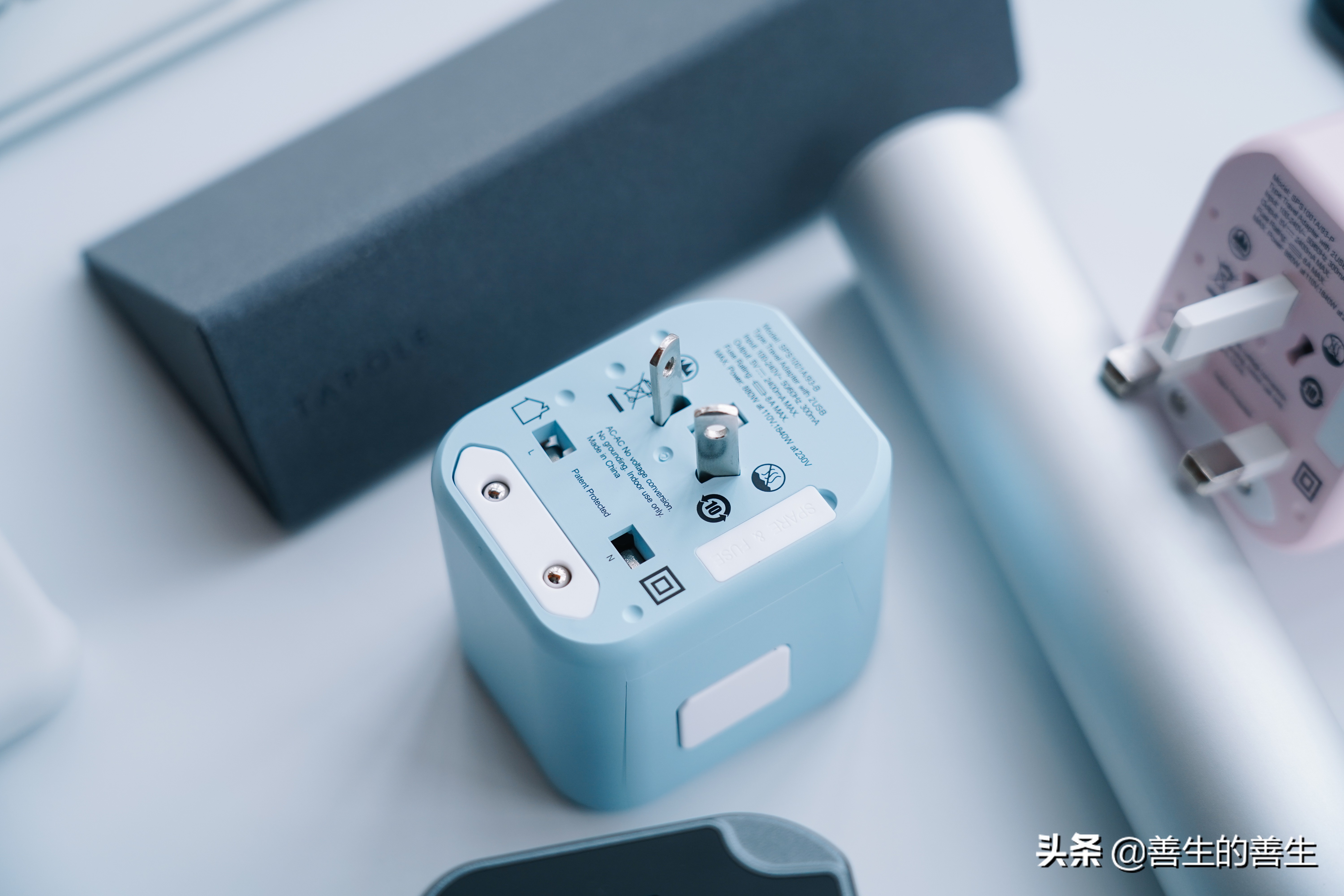 出国只带一样东西,飞利浦三脚usb插座评测