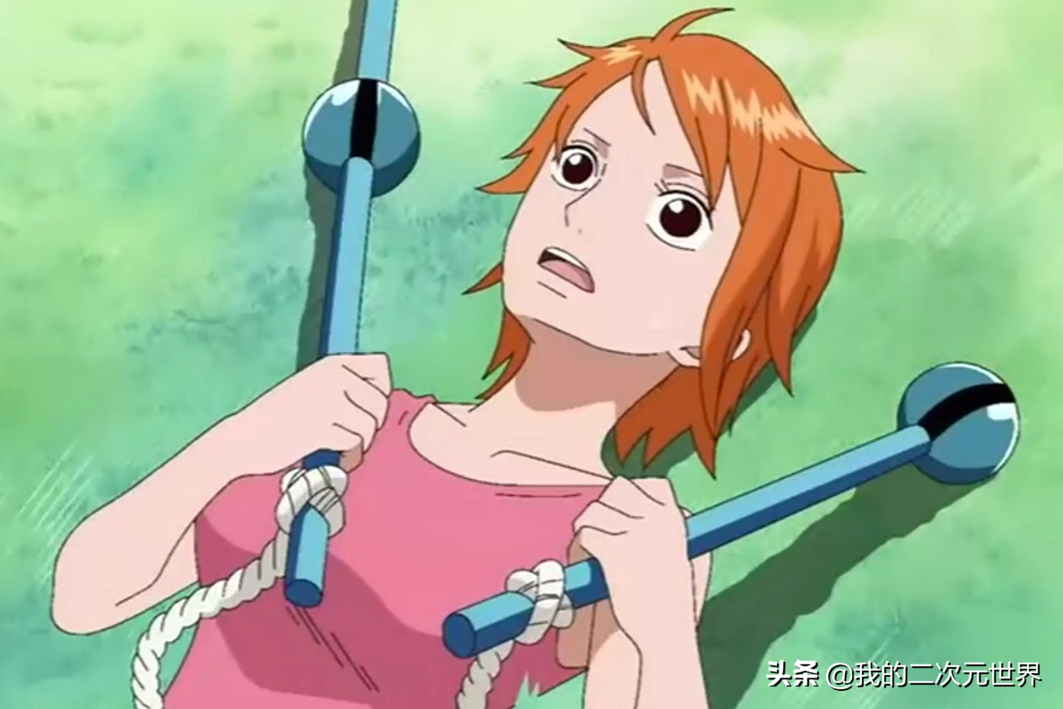 海贼王娜美被拍飞到空岛第几集,海贼王空岛篇娜美骑摩托搭路飞