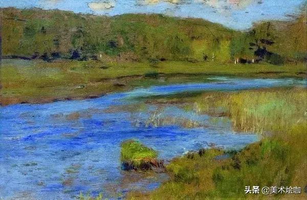 俄国画家列维坦的风景画,俄国画家伊萨克列维坦