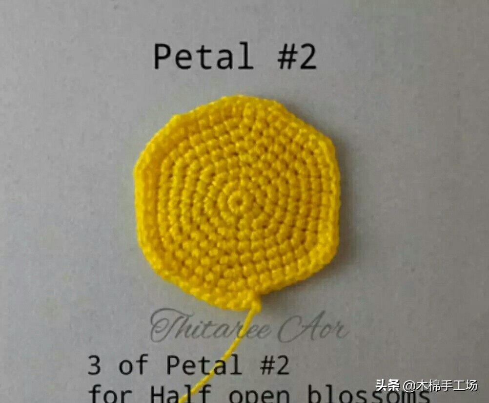 七种玫瑰花的钩编步骤,浪漫永不凋零的玫瑰花折纸