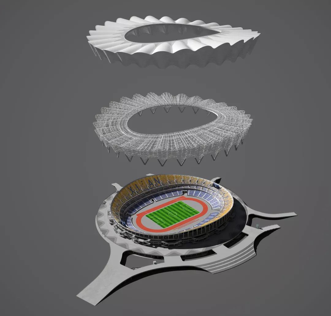 西安奥体中心地铁14号线d口出口,西安地铁十号线跨灞河大桥效果图