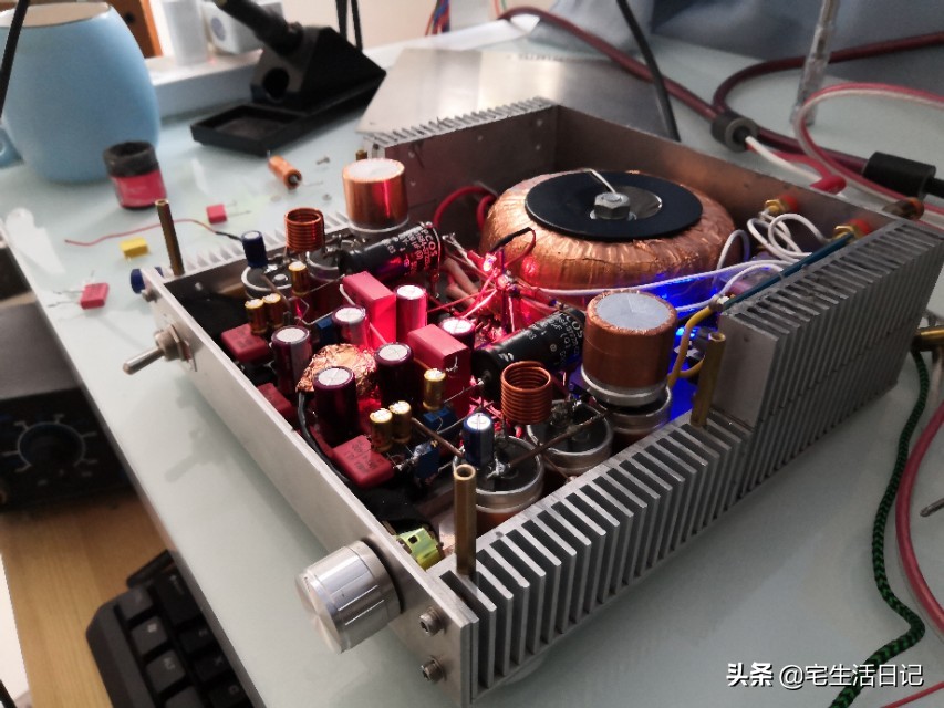 diy木制功放机箱,电脑外壳自制功放机箱