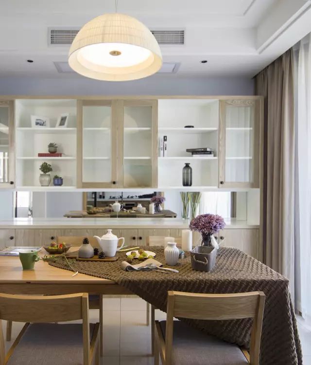 130平新家享受惬意舒适生活,130平米宜家风效果图