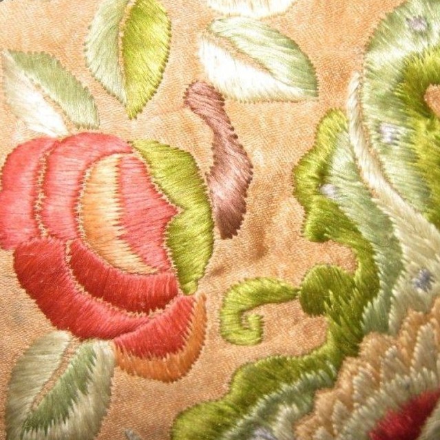 缝纫机绣毛线教程,贴布绣怎么刺绣不漏