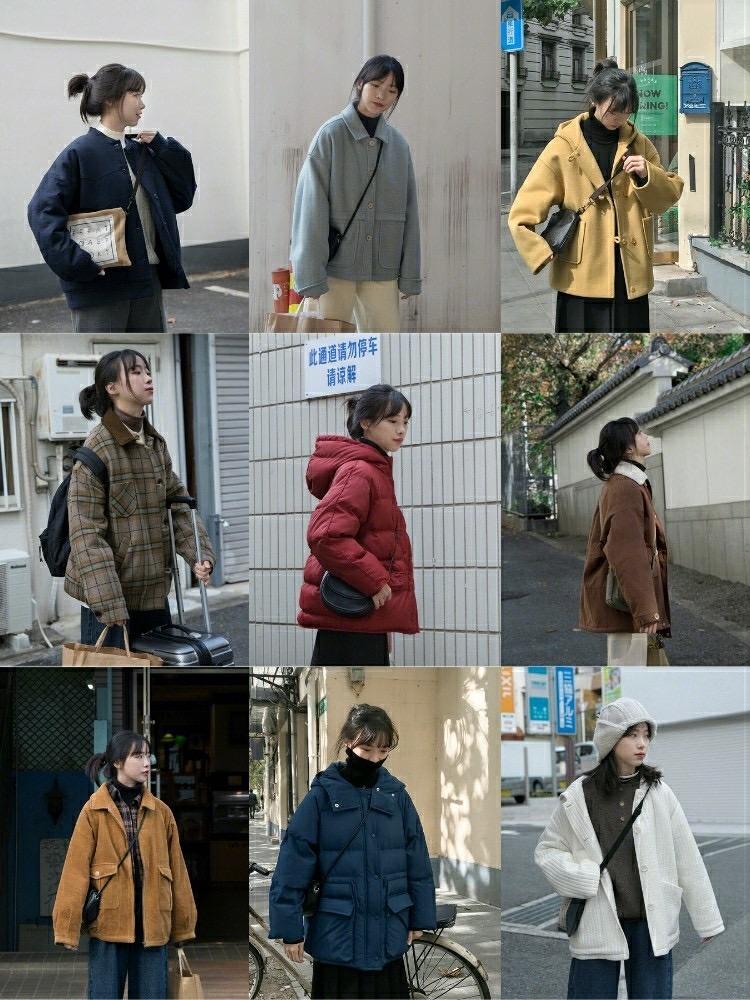 爆款女装薄款棉服,小众女款棉服