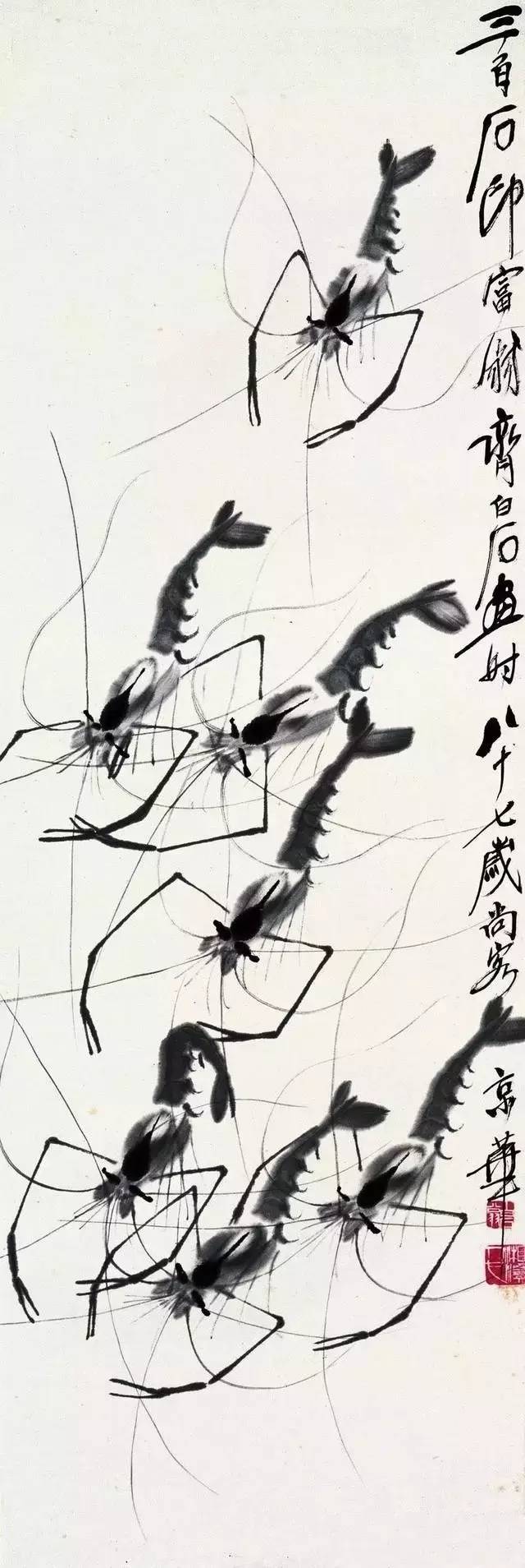 齐白石的虾徐悲鸿的马歇后语,齐白石画虾徐悲鸿画马还有谁