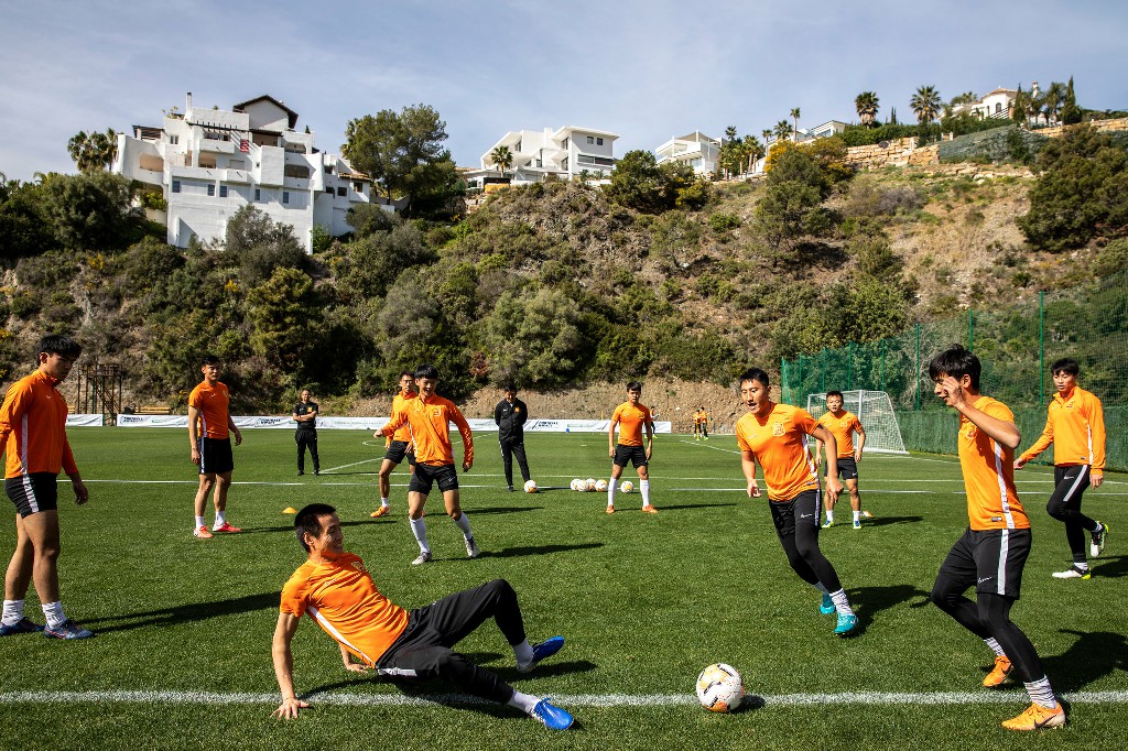 卓尔队海口冬训,卓尔最新训练消息