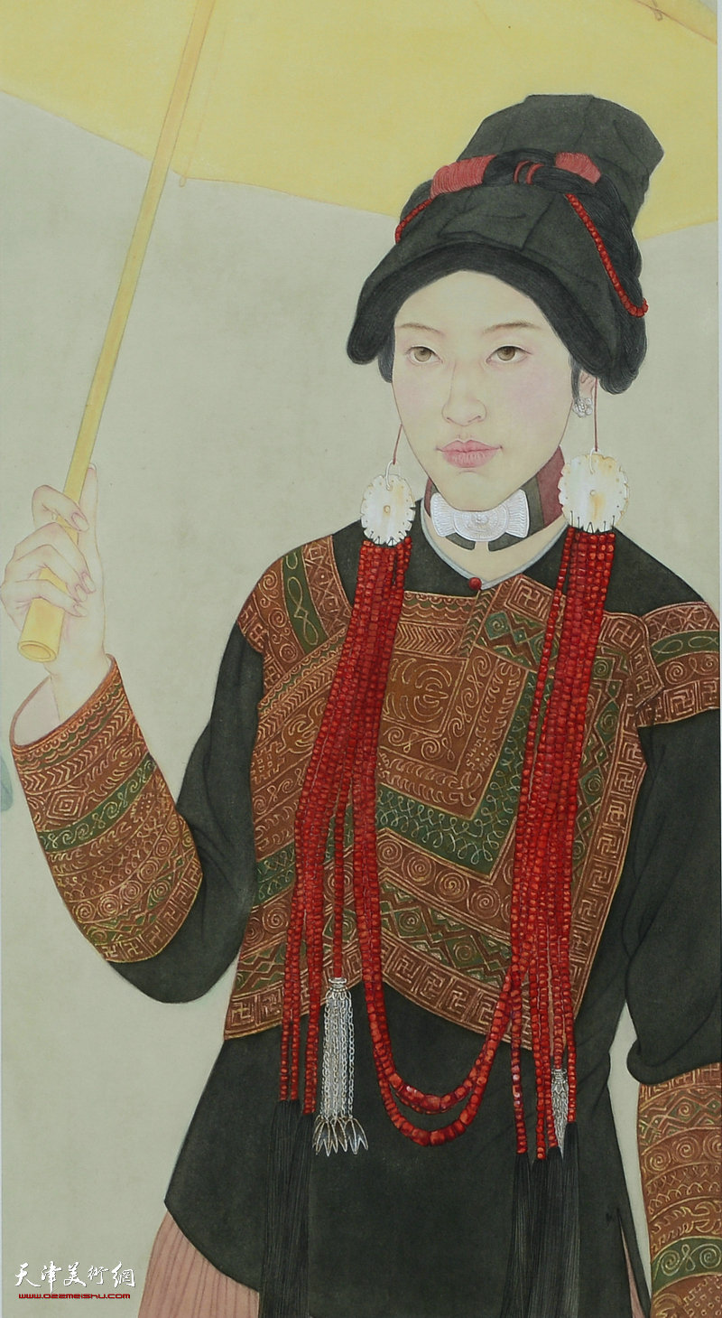 第五届中国当代工笔画大展,工笔人物画展