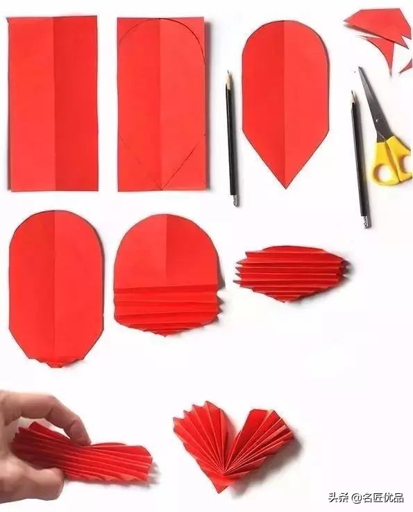 看别人剪新年剪纸很好看,怎么用剪刀来剪新年剪纸