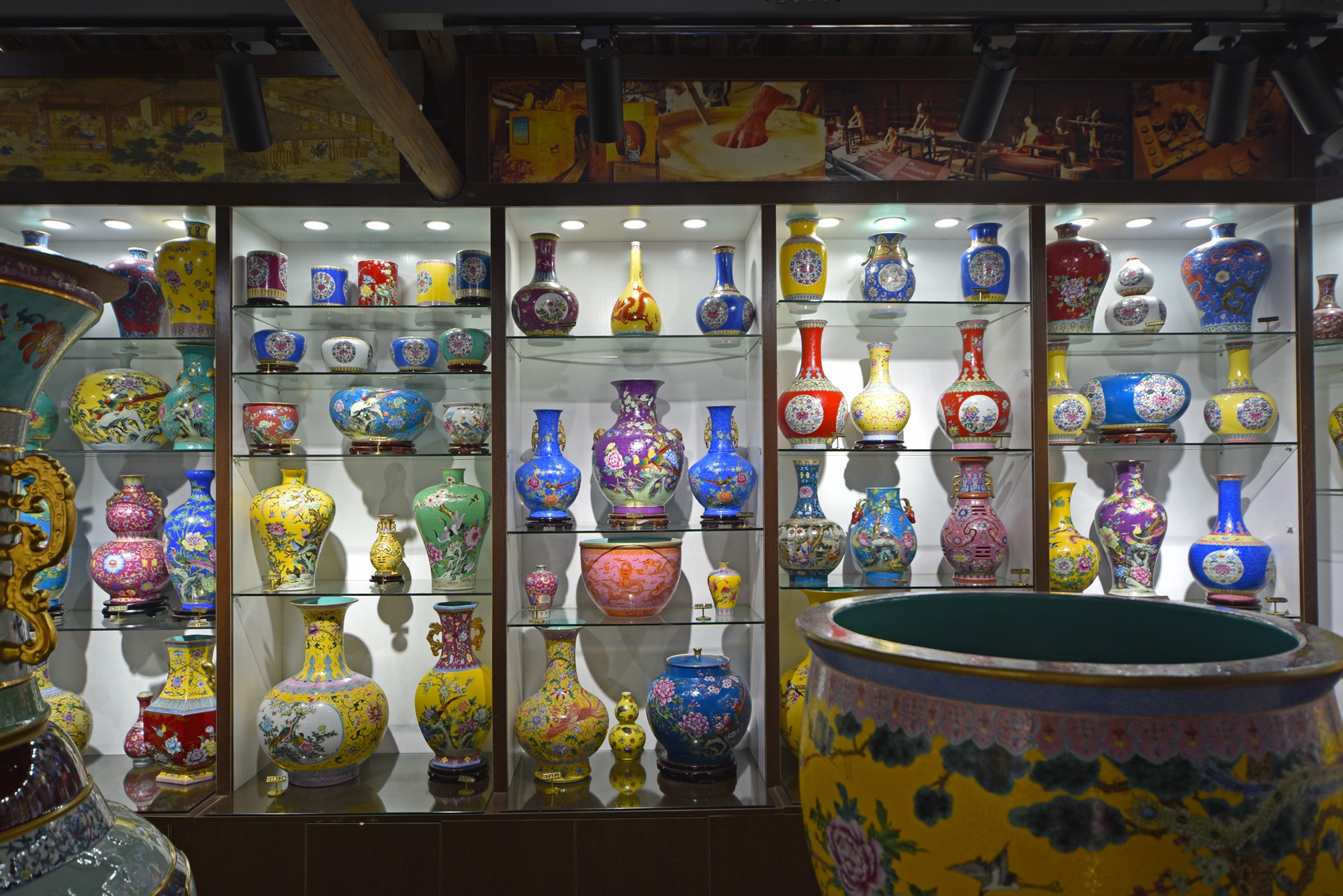 景德镇古窑陶瓷景区,中国陶瓷博物馆古窑民俗博览区