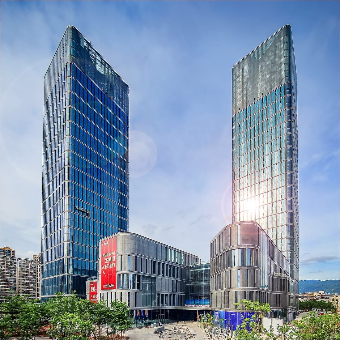 厦门第一高楼建造的过程,厦门最高层建筑