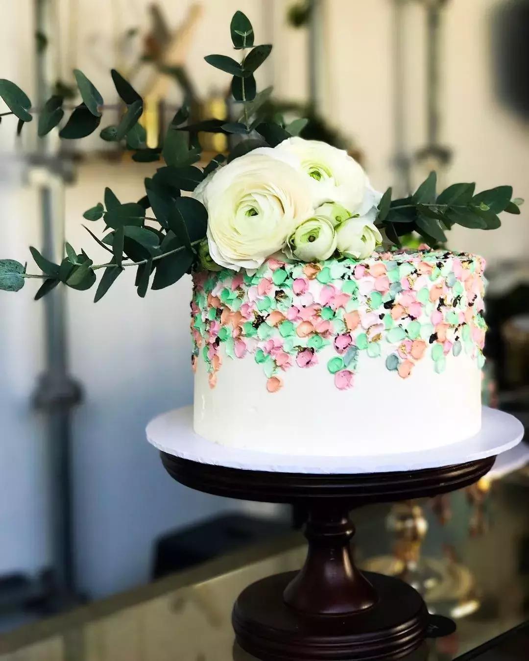 蛋糕好看复古可爱做法,艺术蛋糕创意制作视频