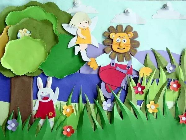 幼儿园墙壁装饰简单环创,幼儿园环创可爱墙面布置简单大气