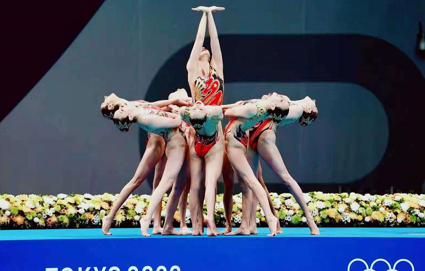 日本花样泳服,日本花样游泳的队服