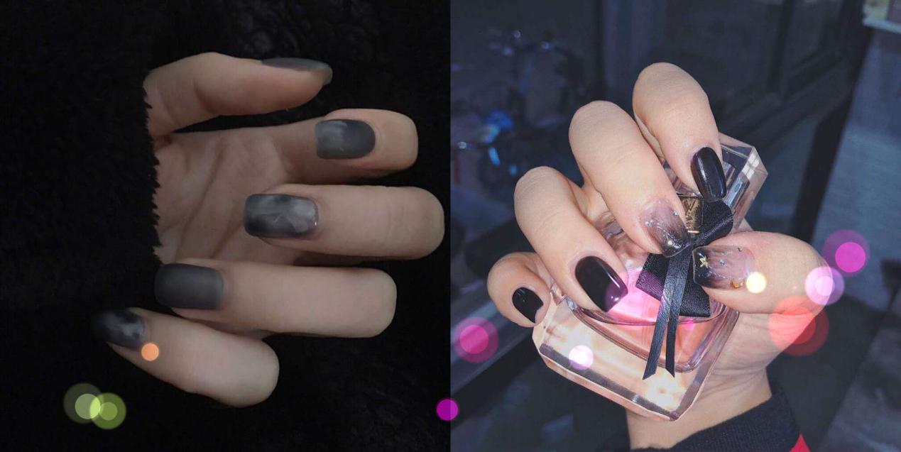 还记得这款泫雅风美甲吗,泫雅花朵美甲图片大全