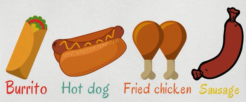 美食常用英语词汇大全,高效记英语单词食物