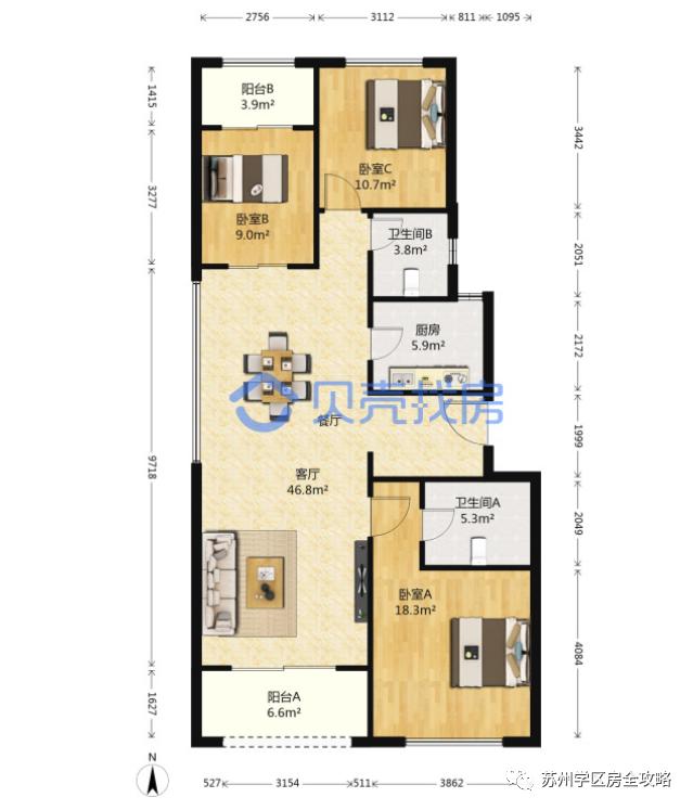 择校攻略｜周边别墅成群的金鸡湖学校