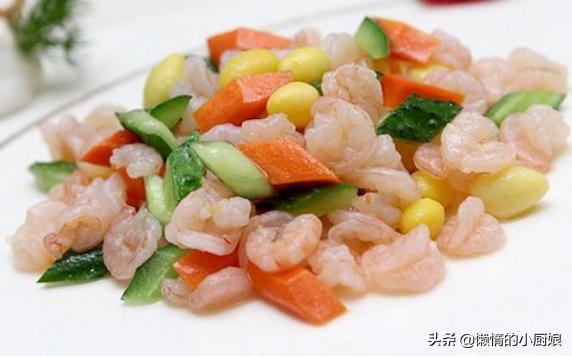 清炒虾仁家庭版做法大全,家庭版清炒纯虾仁