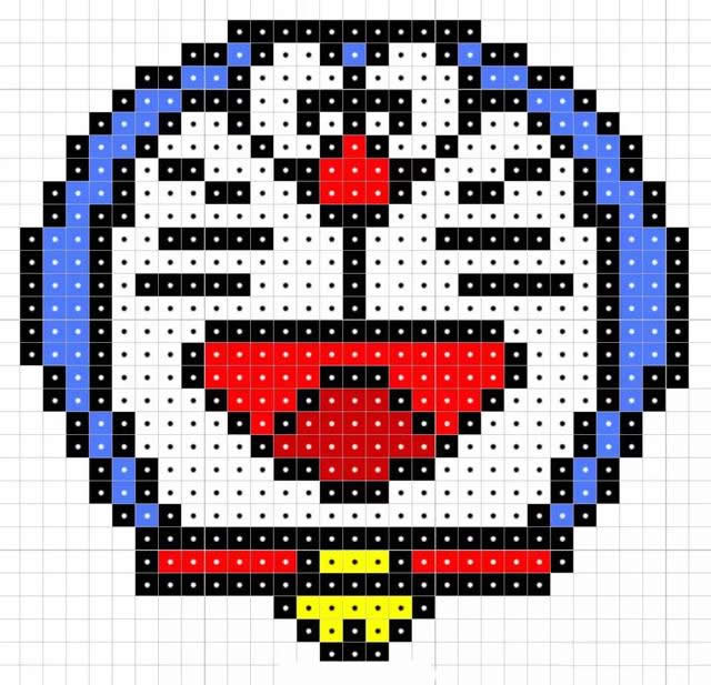 十字绣可爱卡通宝宝,卡通人物十字绣小版简单