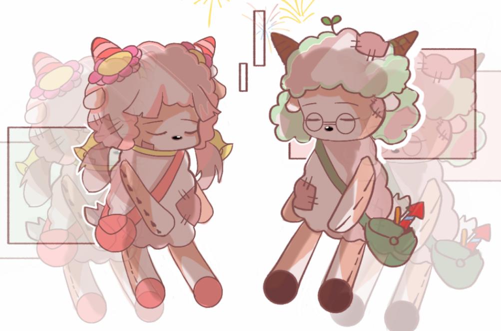 喜羊羊与灰太狼拟人化颜值高,喜羊羊与灰太狼各角色拟人化图片