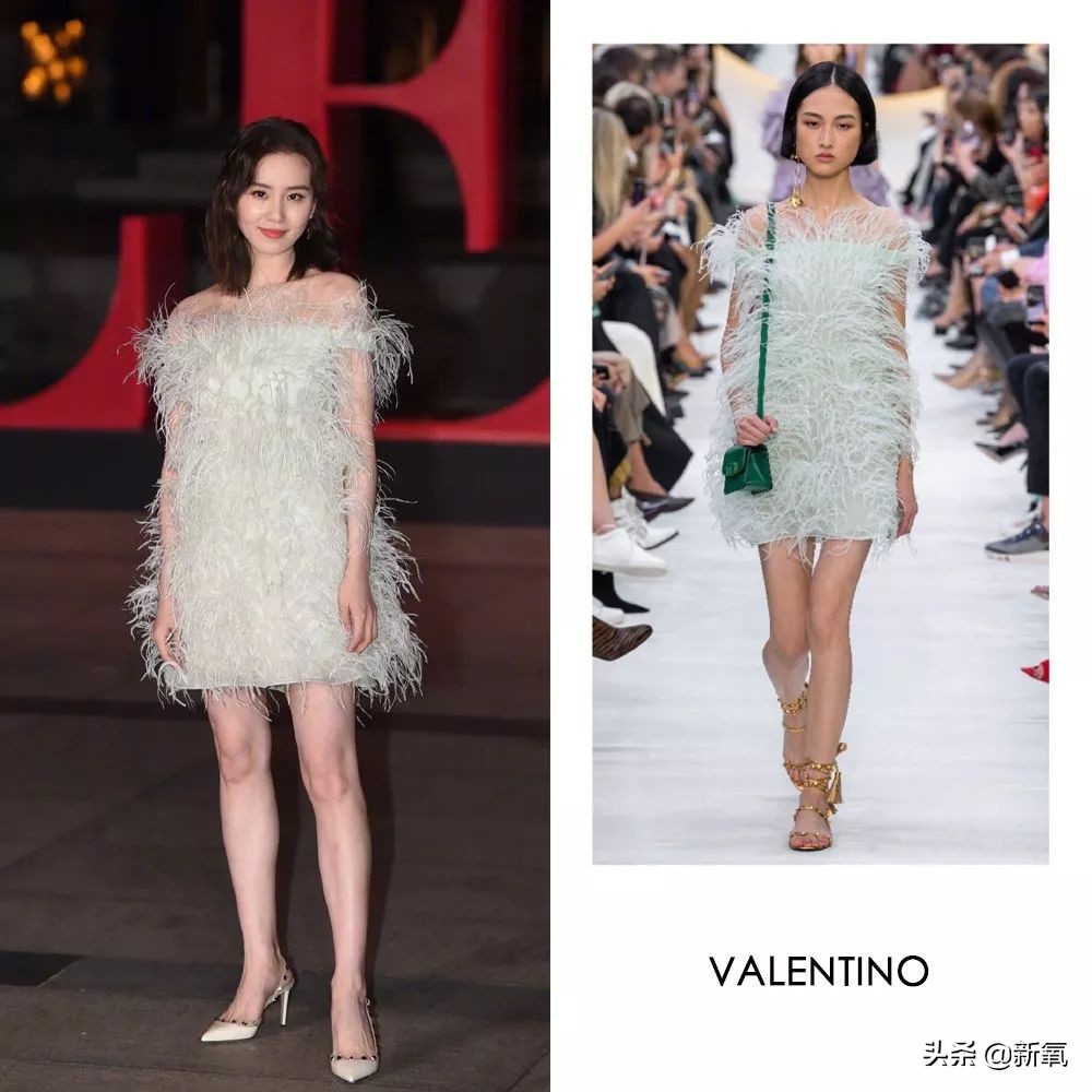 芭莎慈善夜雷佳音的头是1.5个肖战的头、2个刘诗诗的头，太犀利了