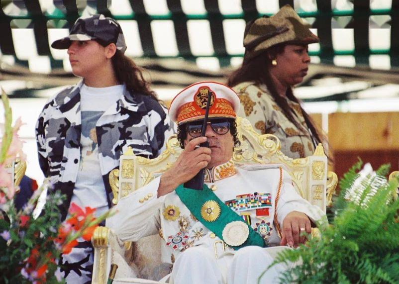 卡扎菲最美女保镖的下场,卡扎菲最后的女保镖都哪里去了