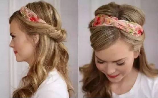 怎么给头发又简单又漂亮,简单弄头发教程