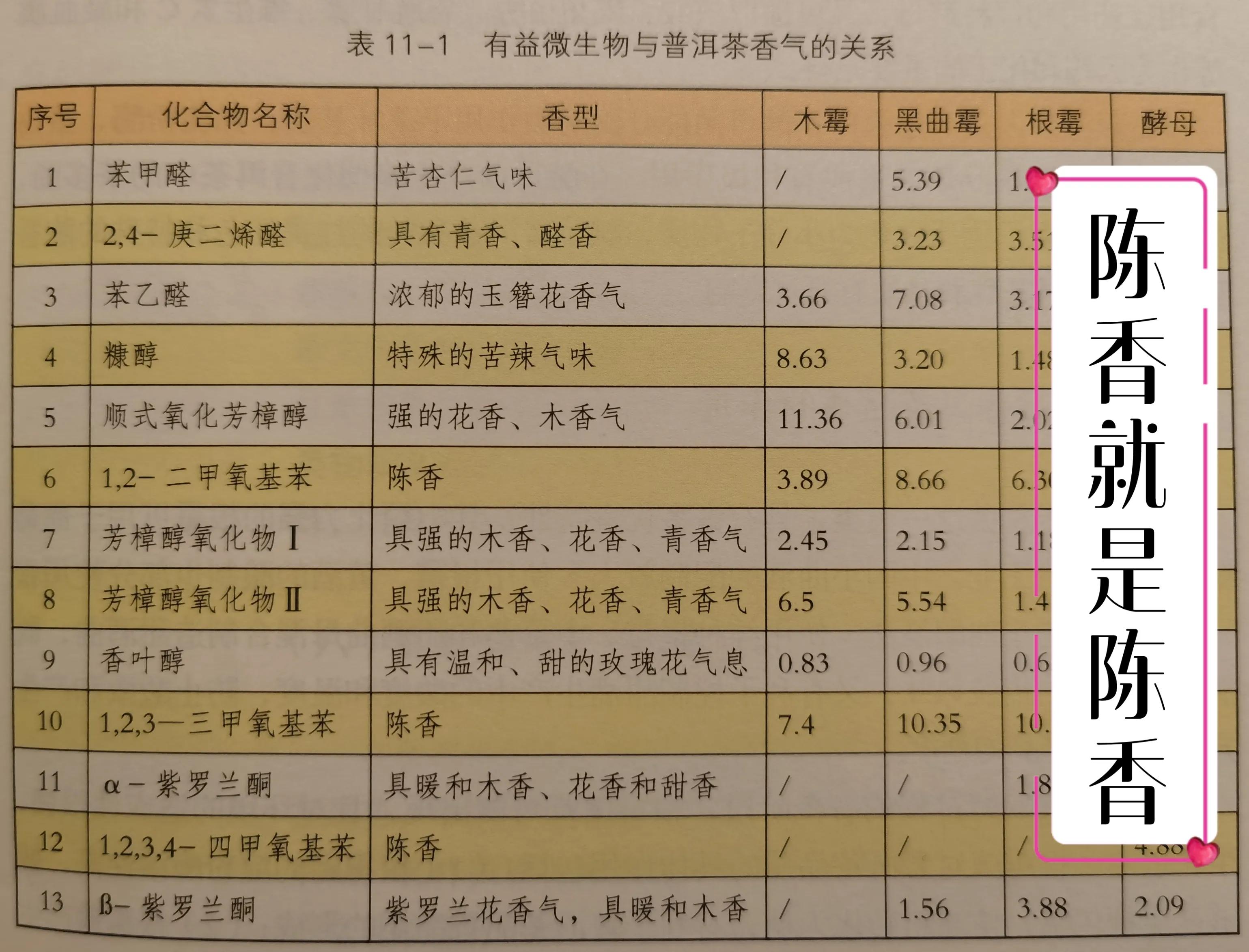 熟普的陈香糯香是如何形成的,陈香是什么东西