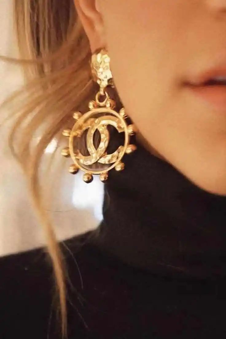 chanel香奈儿中古项链,中古饰品vintage香奈儿