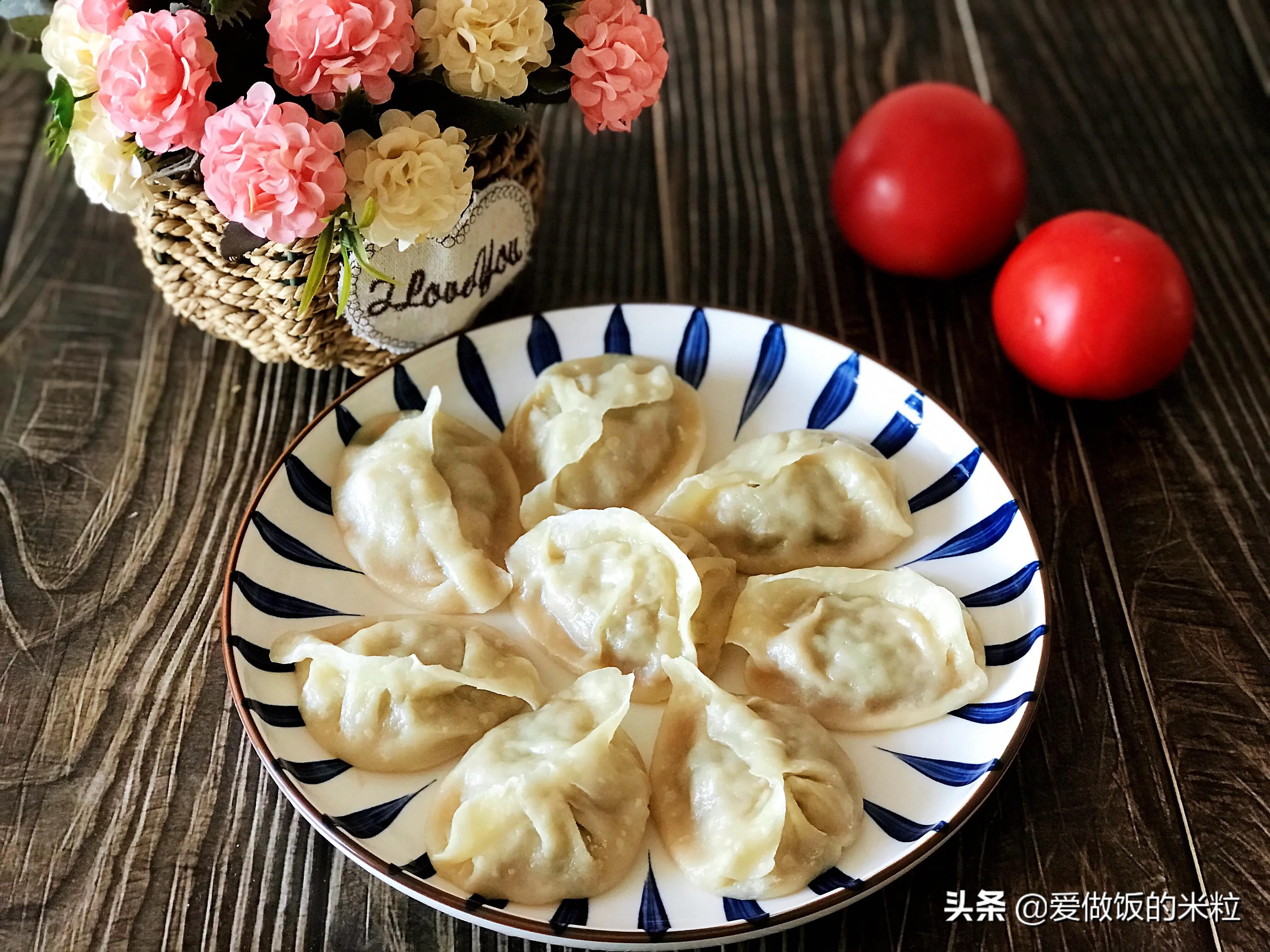 薄皮蒸饺的做法和发面全过程,薄皮流汁发面蒸饺