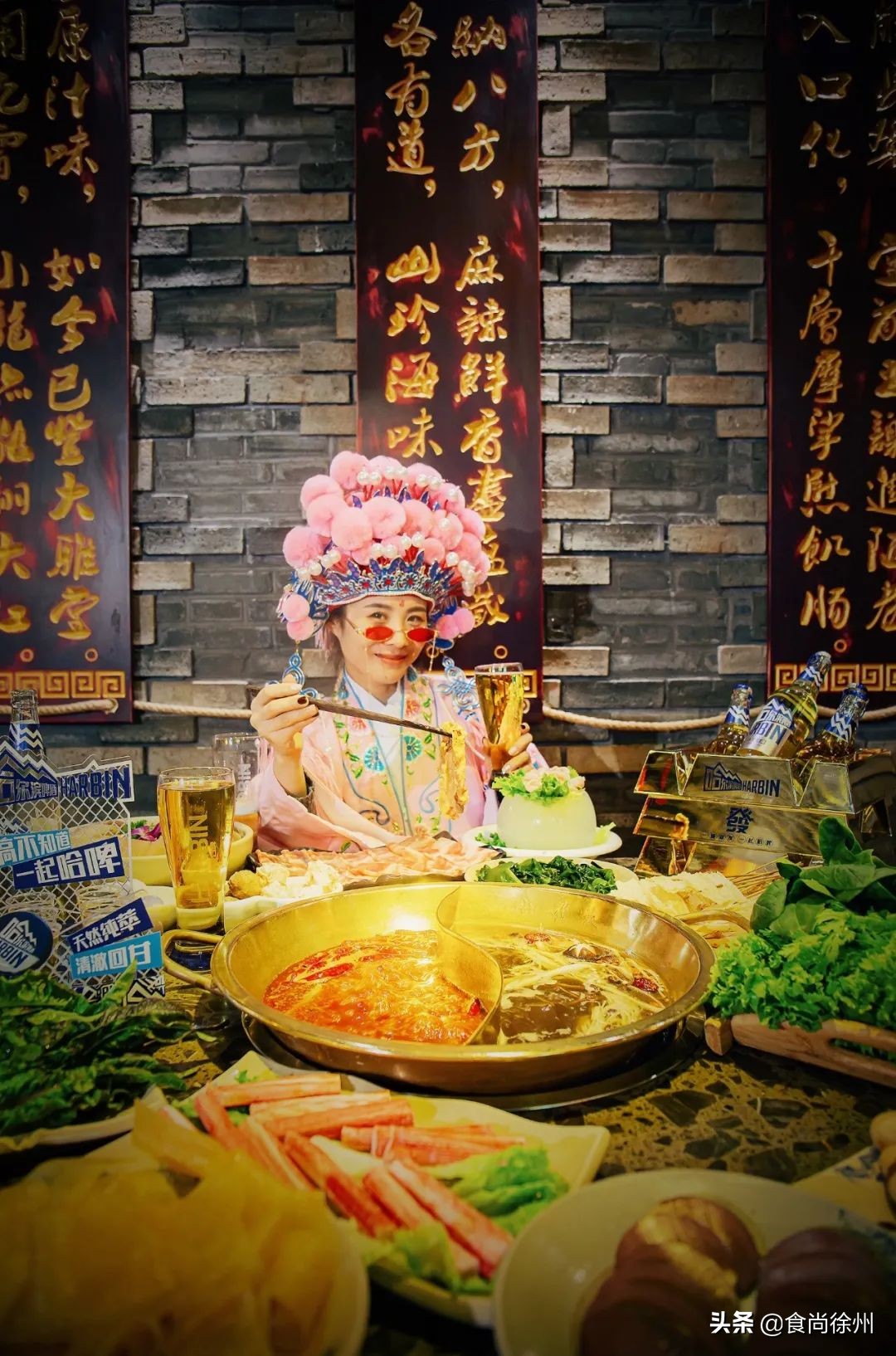 定在沛县!国内两大品牌引爆潮流!打造「啤酒火锅潮流快闪店」