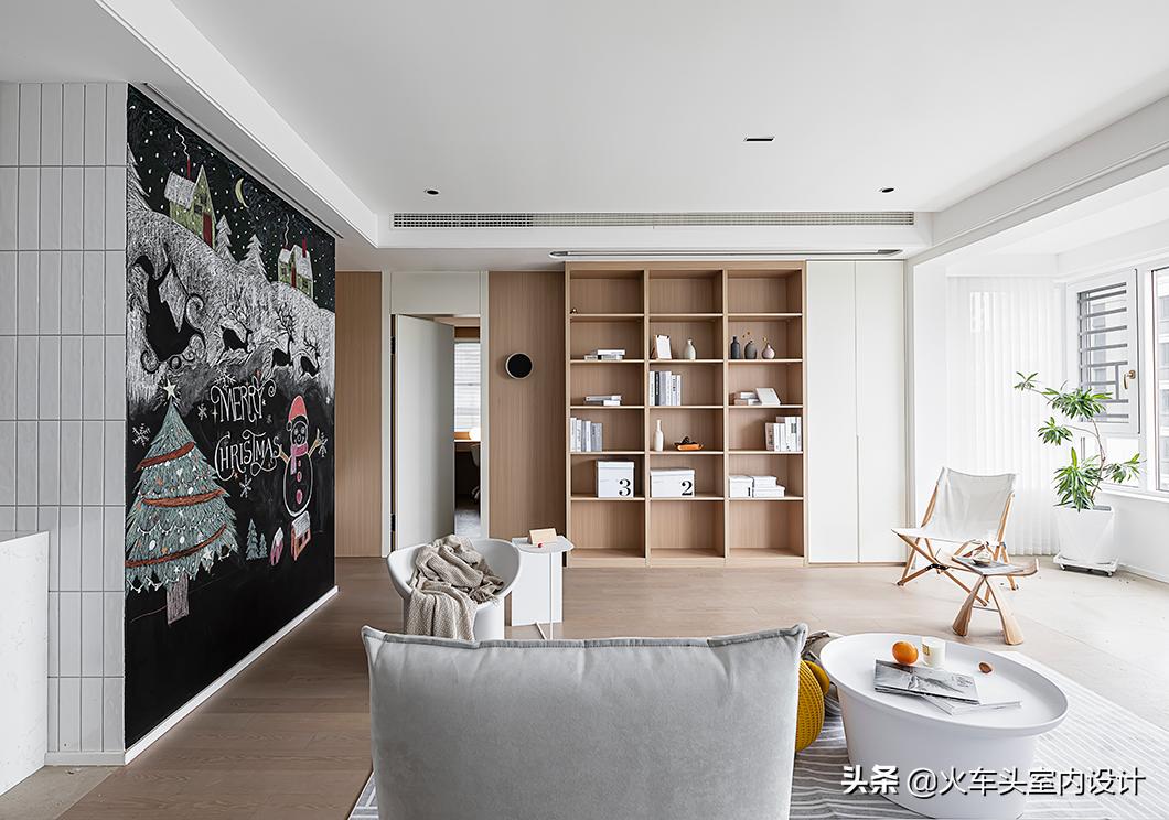 餐边柜设计效果图现代简约高级,简约设计高端制作