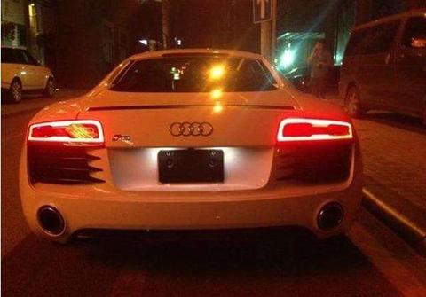 奥迪车灯被称为什么,奥迪车灯为什么这么漂亮