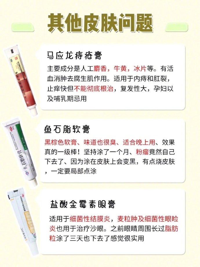 38款网红药膏评测，功效+使用禁忌总结！建议收藏