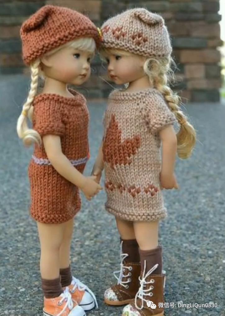 儿童毛衣针织连衣裙,拼接羊毛针织毛衣连衣裙