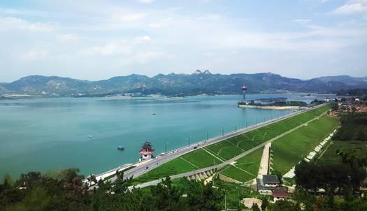 雪野水库修建影像照片,雪野水库建造全过程