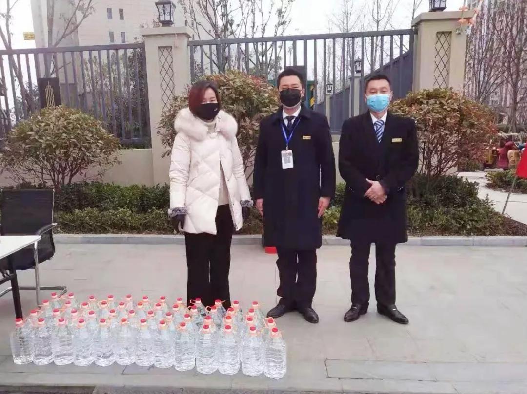 抗击疫情为业主保驾护航,感谢业主抗击疫情的话语