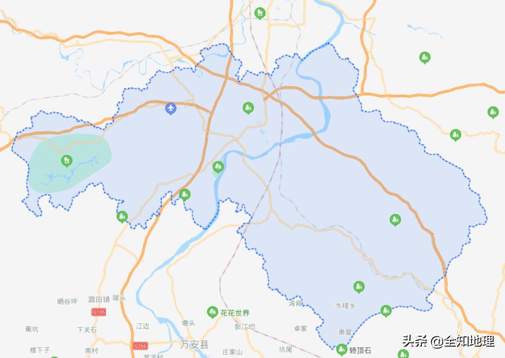 江西吉安市有几个县,江西吉安在建高速公路