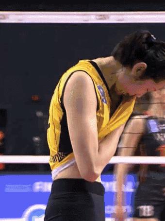 运动员陈梦怎么练腹肌,陈梦樊振东腹肌